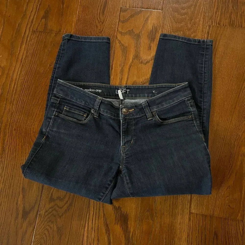 Loft modern crop jeans size 27/4